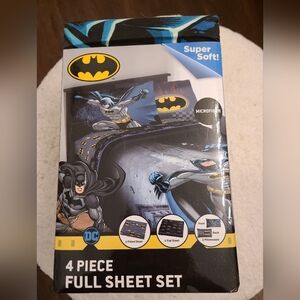Batman Full Sheet Set 4 pc NEW